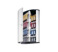 Cassetta portachiavi DURABLE KEY BOX 72 alluminio argento metallizzato - serratu