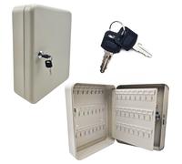 cassetta portachiavi di sicurezza per parete armadietto doppia chiave inclusa