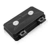 cassetta portachiavi magnetica Key Holder per sotto l'auto, cassetta portachiavi magnetica nascondere una chiave magnetica per auto, portachiavi magnetico sotto l'auto nascondere(2 magneti)