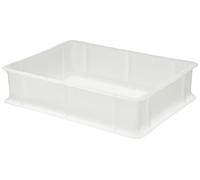 Cassetta Portaimpasto Pane Pizza Giganplast MOD.Service Cm.30X40X10 Bianca