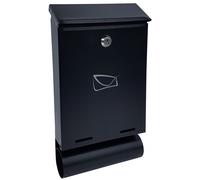 CASSETTA PORTALETTERE YORK TUBA NERO OPACO - SKL YORT 482