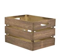 Cassetta Portamenù in Legno Securit - 21x33x24,2 cm - CR-VIN (Marrone)