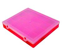 Cassetta Portaminuteria 24,5x21x4,2 CM - 16 Scomparti Cassetti porta utensili 1