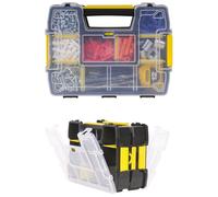 Cassetta portaminuterie e viti con scompartimenti modulari Organizer Stanley STST1-71197