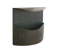 Cassetta portapubblicit in lamiera zincata Alubox - Mod. Marsupio