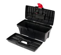 CASSETTA PORTAUTENSILI CALIBER - mm.400x200x186h. - carico max Kg.8.5 -struttura polipropilene - cerniere ABS - maniglia plastica ergonomica - 1 scomp