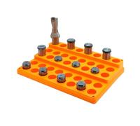 Cassetta portautensili ER25 ER32 16N32 Molla Collet Storage Hard per Fresatrice Ben Organizzato Cilindro Metallo Pinza Multi Scomparto