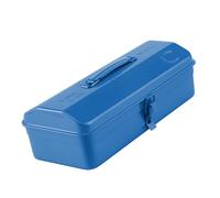 Cassetta portautensili portatile in metallo multi scomparto Organizzatori Costruzione in ferro Chiusura sicura per Garage Officina Storage Scatola per attrezzi resistente alla ruggine