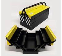 CASSETTA PORTAUTENSILI PORTATTREZZI N METALLO CON 5 SCOMPARTI 45x20x22 cm MAURER