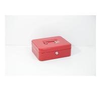 Cassetta portavalori in metallo rosso/blu