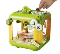 Cassetta portavalori per bambini - Cassaforte per denaro con grande capacità, organizer per novità, contenitore decorativo per souvenir, educativo, responsabilità di insegnamento | Affidabile