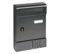 Alubox 02SE/VRGH Cassetta postale Esse Se 204 x 70 x h.290 mm Grigio Ghisa