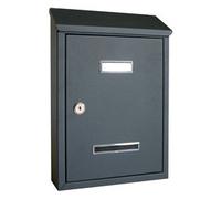 Alubox CASSETTA POSTALE POSTA BUCA LETTERE PRIMA MAXI colore GRIGIO GHISA