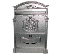 CASSETTA POSTA in ALLUMINIO Argento martellato PER ESTERNI mod.GLORIA - POSTALE