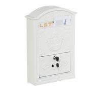 Cassetta Posta Parete Buca Lettere A4 Casella Postale Muro Casa HLP: 42x28x10 cm