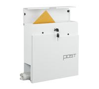 Cassetta Posta Porta Lettere Chiusa Chiave Esterna Casetta Portagiornali Metallo