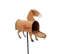 Cassetta Postale a Forma di Cavallo in Ferro Cassetta Postale a Forma di