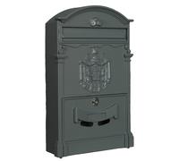 Cassetta Postale a Parete in Acciaio Buca Lettere Posta da Esterno Mod. REGIA