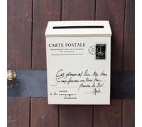 Cassetta postale a parete Retro Opinion Box Drop Box per giardino, porta