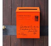 Cassetta postale a parete Retro Opinion Box Drop Box per giardino, porta