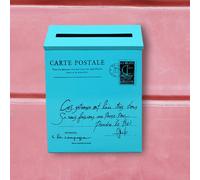 Cassetta postale a parete Retro Opinion Box Drop Box per giardino, porta