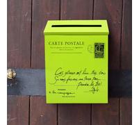 Cassetta postale a parete Retro Opinion Box Drop Box per giardino, porta