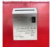 Cassetta postale a parete Retro Opinion Box Drop Box per giardino, porta