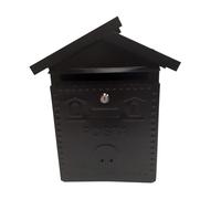 CASSETTA POSTALE ACCIAIO VERNICIATO 28X9 H 35 NERO