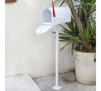 Cassetta postale alta per esterni, resistente alle intemperie, per casa a schiera e giardino