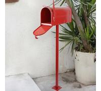Cassetta postale alta per esterni, resistente alle intemperie, per casa a schiera e giardino