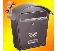 CASSETTA POSTALE ALUBOX FORMATO 29CHALETGH - Ghisa RIVISTA ALTA QUALITA'