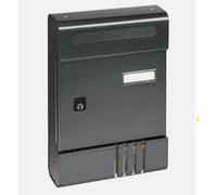 Cassetta Postale Alubox in Alluminio Mod. ESSE-SE Color Ghisa