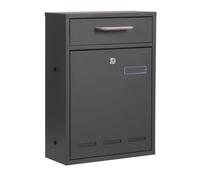 Cassetta postale antracite con slot Visuali V53
