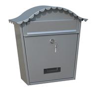 CASSETTA POSTALE ARMONY 370X360X105 MM SILVER