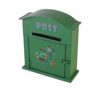 Cassetta postale artistica in ferro per esterni, resistente alle intemperie, montaggio a parete, con sicurezza e finitura, facile da installare