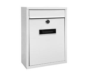 Cassetta Postale Atene in acciaio modulare mm. 215x85x310 h (BIANCO)