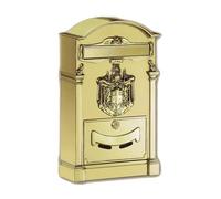 CASSETTA POSTALE BUCA LETTERE IN STILE ANTICO CLASSICO IN ALLUMINIO VERNICIATO