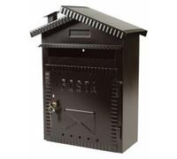 CASSETTA POSTALE BUCA LETTERE PER LA POSTA COLORE NERO PER ESTERNO O INTERNI