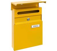CASSETTA POSTALE BUCA PER LETTERE COPERTA ACCIAIO ARREGUI L.23 X H.30,5 X P.6,5