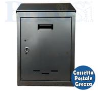 Cassetta Postale Buca Portalettere Lettere Posta Lamiera Grezza Personalizzabile