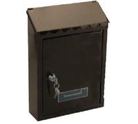 Cassetta postale casellario portalettere garden marrone lettere interno esterno