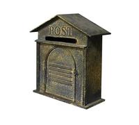 cassetta postale, Cassetta postale retrò nostalgica in ferro battuto, robusta e durevole