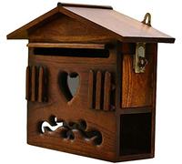 Cassetta Postale Classica In Legno Per Esterni Casa Moderna Cassette Postali Retrò Cassette Postali Decorative Montaggio A Parete Verticale Con Cassette Postali Esterne