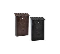 CASSETTA POSTALE cm 25 x 9,5 x H 37 - Nera MILLE