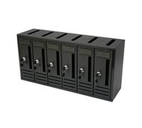 CASSETTA POSTALE COMPO 6 62X18X30 CM ANTRACITE
