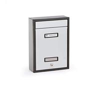 Cassetta postale componibile piatta SC8 alluminio silver