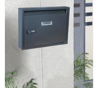 Cassetta postale con serratura per montaggio a parete Porta d'ingresso in