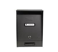 Cassetta postale con tetto verniciato grigio ferro Silmec 10-201.84