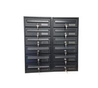Cassetta Postale Condominiale 12 posti cm 60x17x62h - Modello Modular