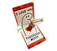 Cassetta postale creativa con cuore d'amore stampato in 3D. Piccola scatola per organizzatori per riporre gioielli chiave e piccoli oggetti. Regalo di San Valentino. Scatola ti amo